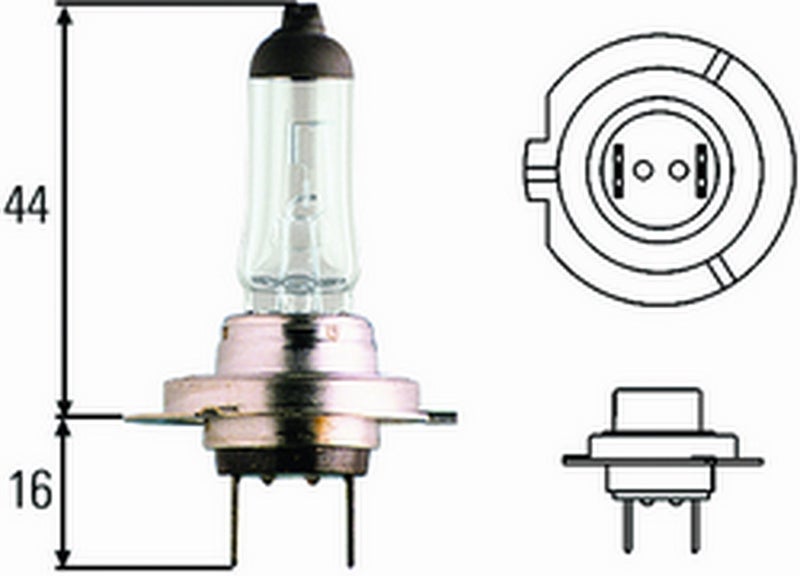 HELLA مصباح هلا H7 100 واط عالي القدرة، 12 فولت - Image 2
